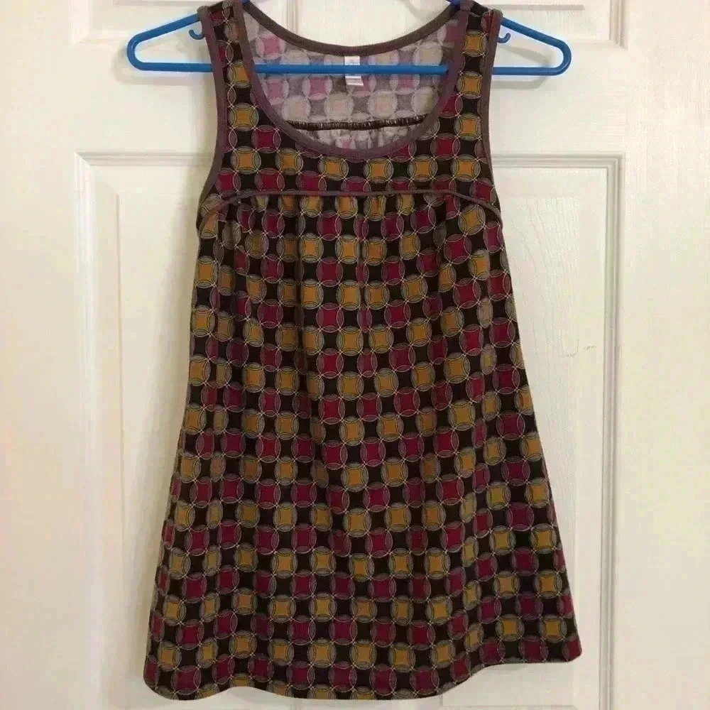 Xhilaration  Checkered Sleeveless Top Size Small